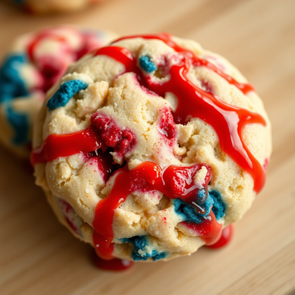 easy-red-white-blue-cookies
