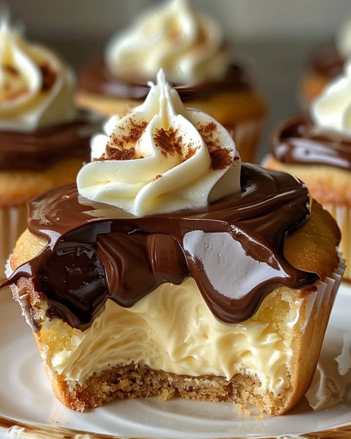 irresistible-boston-cream-pie-cupcakes