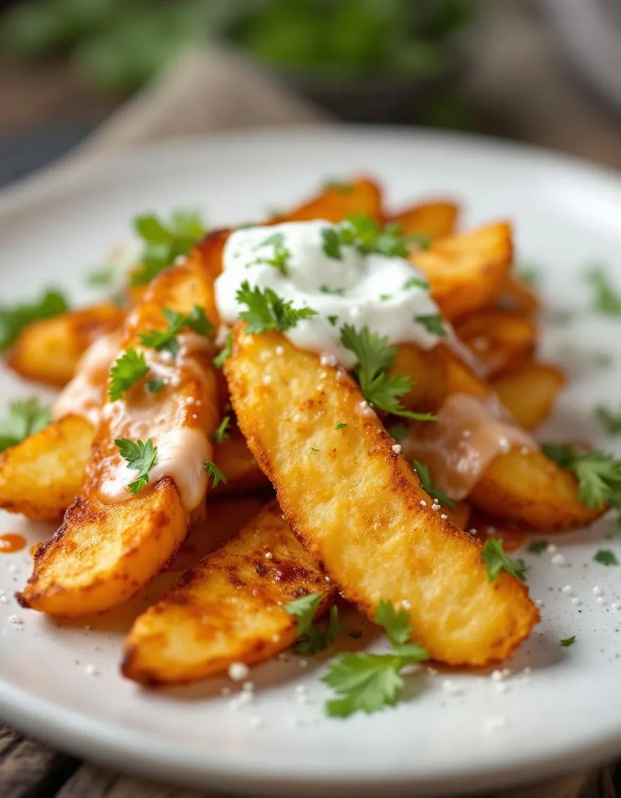 best-air-fried-potato-wedges