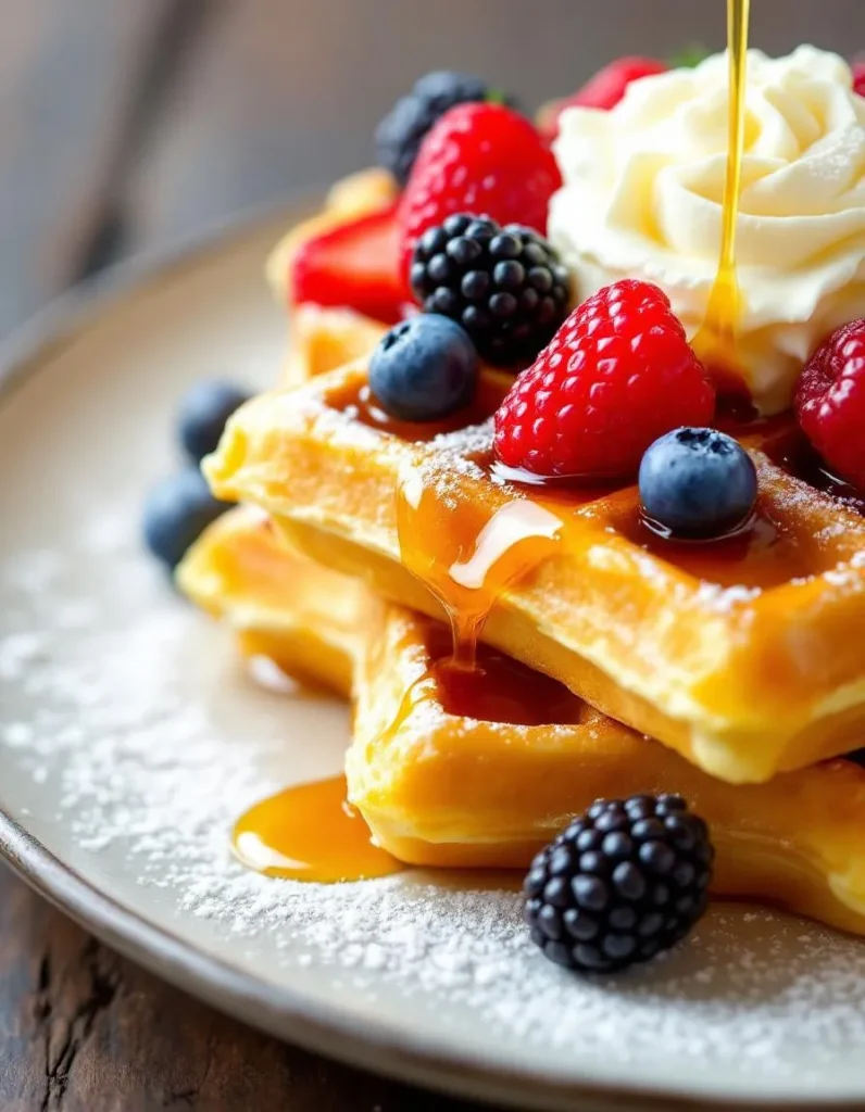 best-buttermilk-waffles-crispy-fluffy