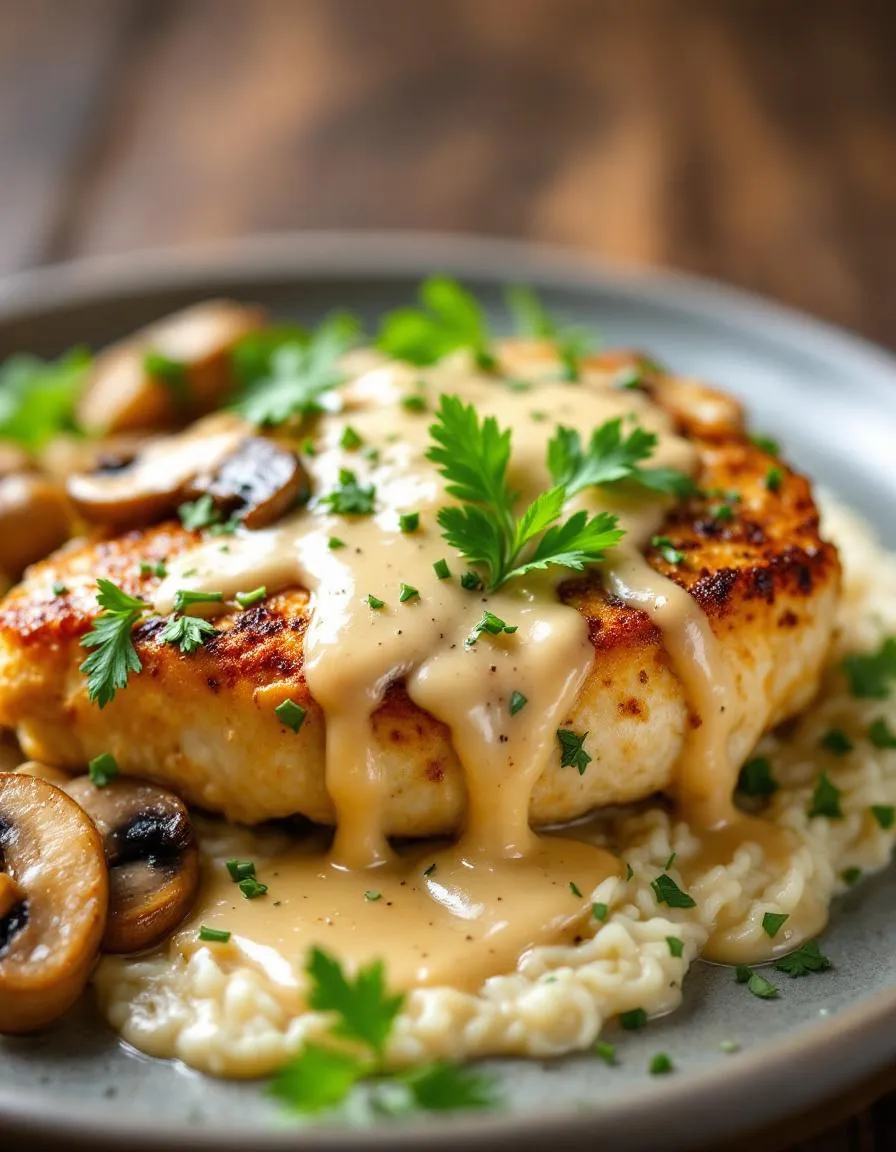 best-creamy-parmesan-mushroom-chicken