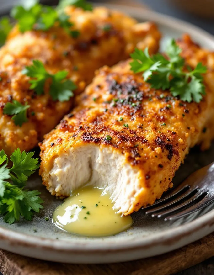 best-crispy-chicken-herb-butter