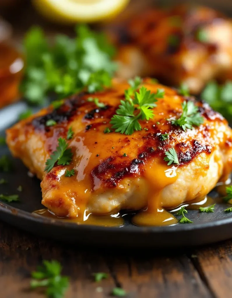 best-honey-mustard-chicken-thighs