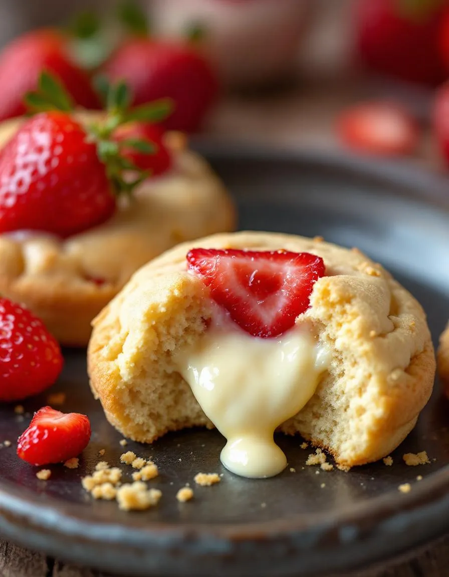 best-strawberry-cheesecake-cookies