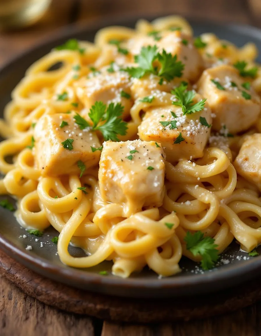 creamy-garlic-butter-chicken-rigatoni