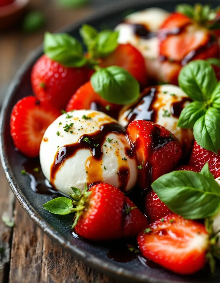 easy-balsamic-strawberry-caprese-salad