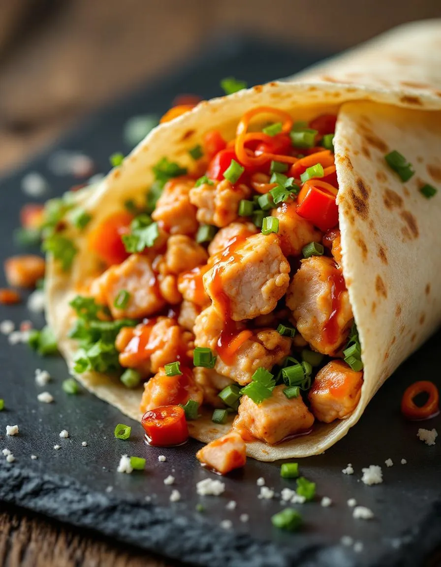 easy-kimchi-tuna-salad-wrap