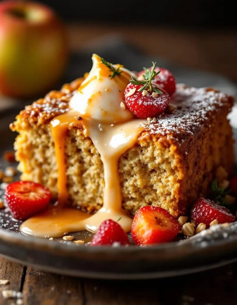 best-apple-oatmeal-breakfast-cake