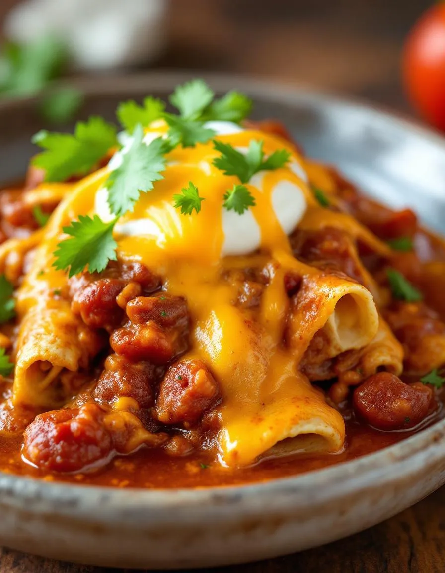 best-cheesy-enchilada-chili