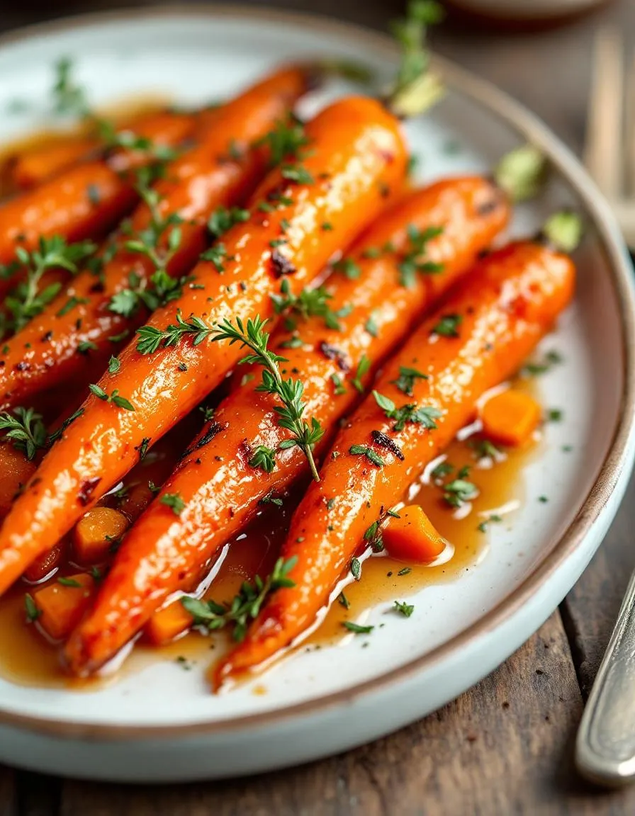 best-honey-thyme-roasted-carrots