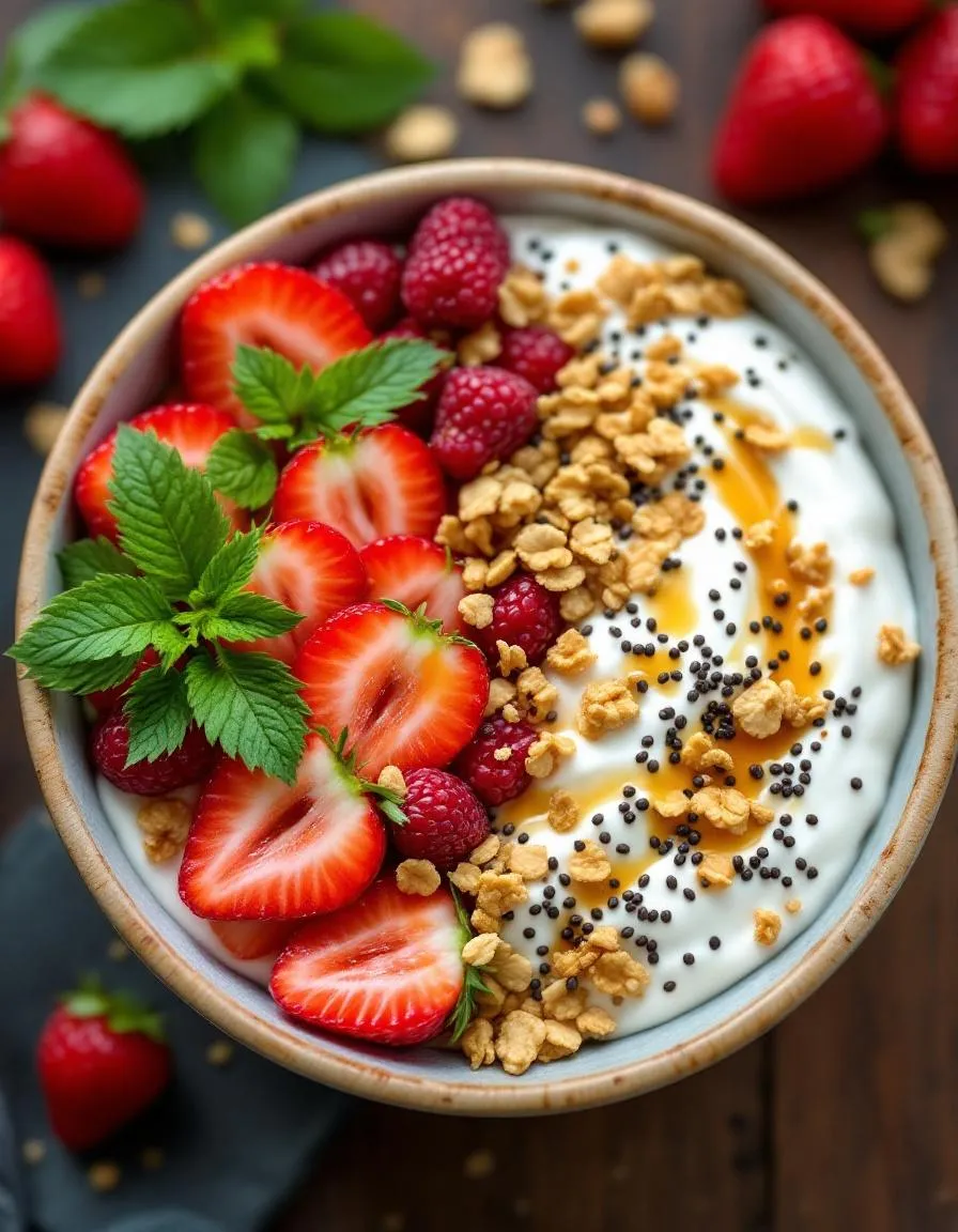 best-strawberry-yogurt-bowl