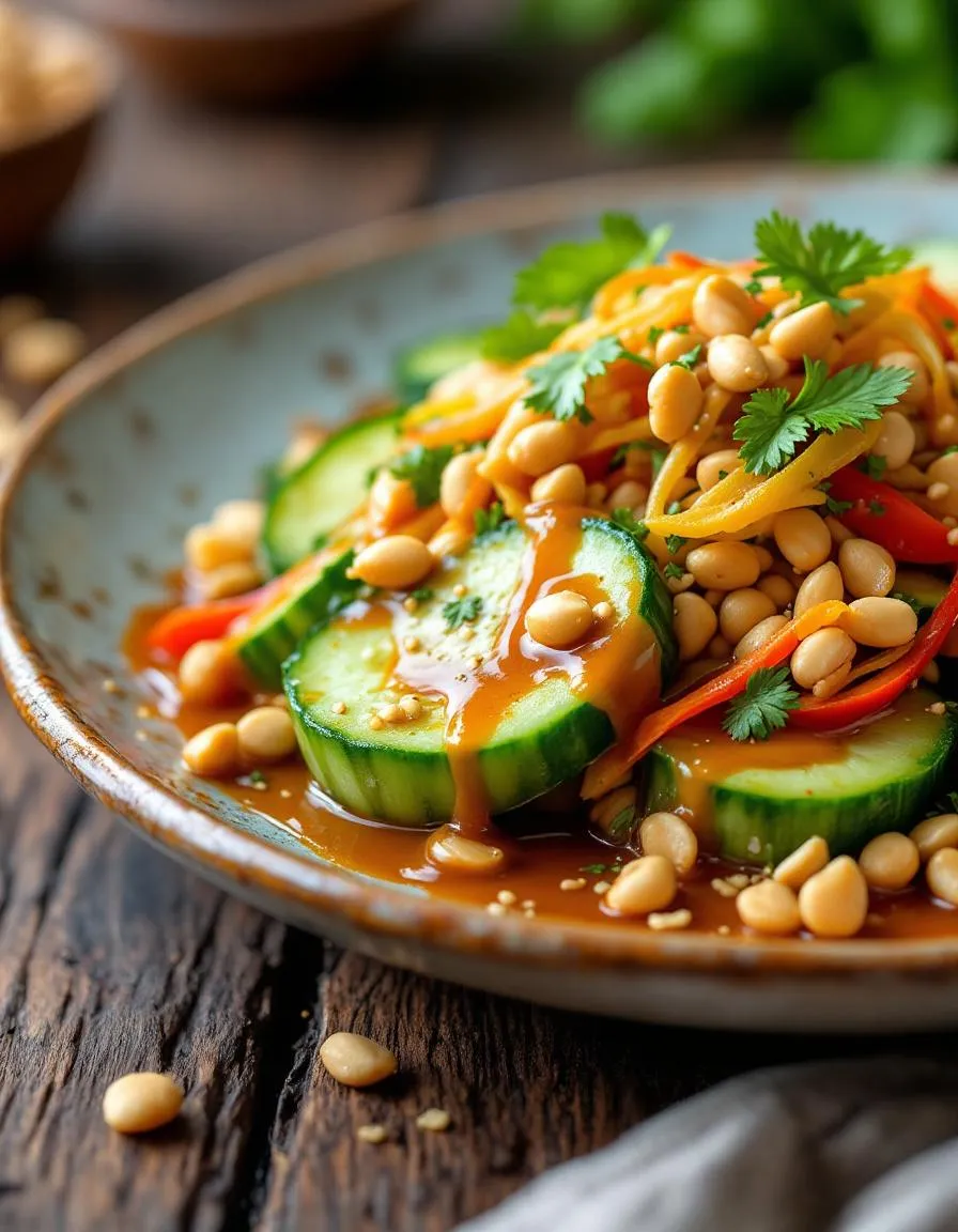 best-thai-cucumber-salad-peanuts