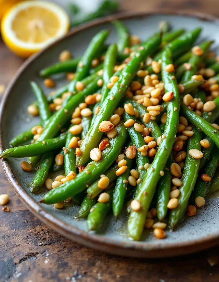 easy-lemon-garlic-roasted-greenbeans