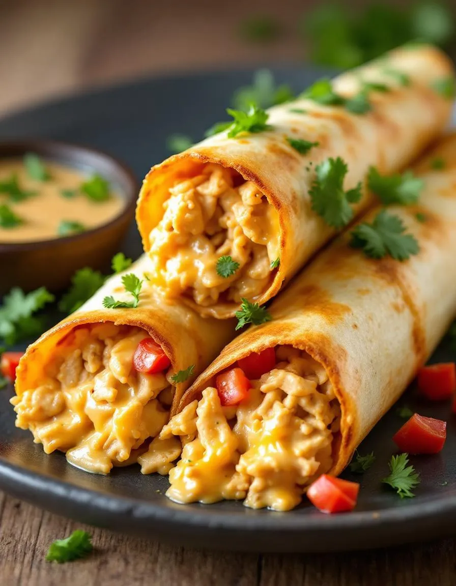 best-creamy-chicken-taquitos