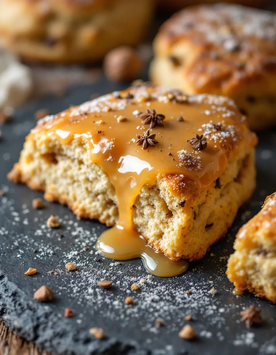 best-homemade-chai-scones-maple-glaze