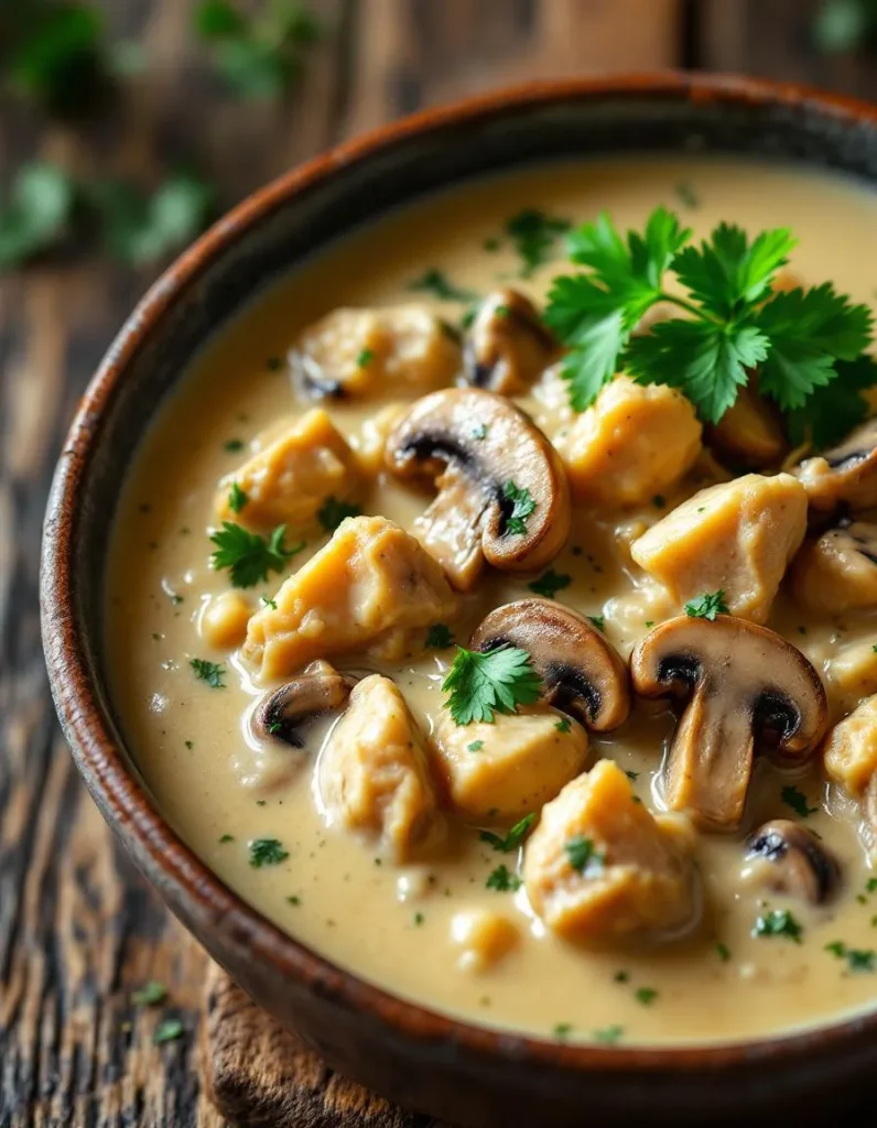 creamy-chicken-mushroom-soup