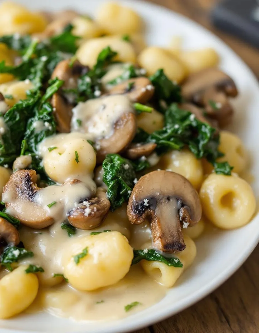 creamy-spinach-mushroom-gnocchi-recipe