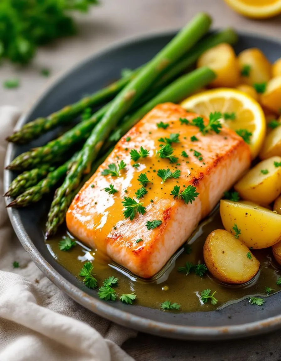 easy-lemon-garlic-butter-salmon
