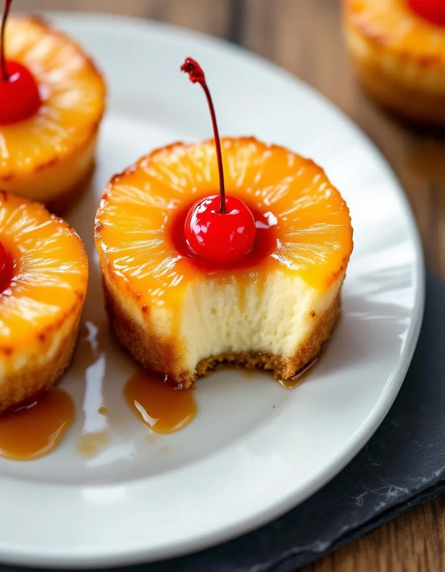 easy-mini-pineapple-cheesecakes