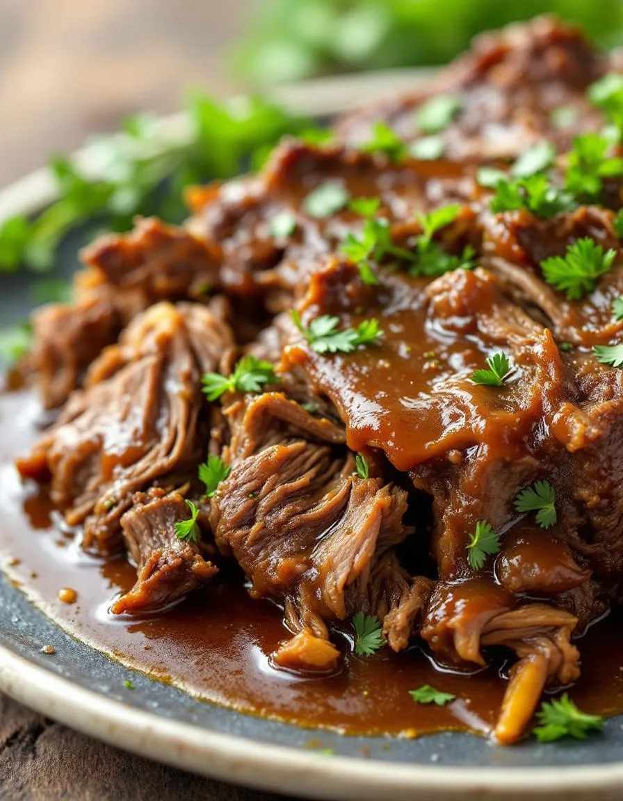 easy-slow-cooker-garlic-herb-pot-roast