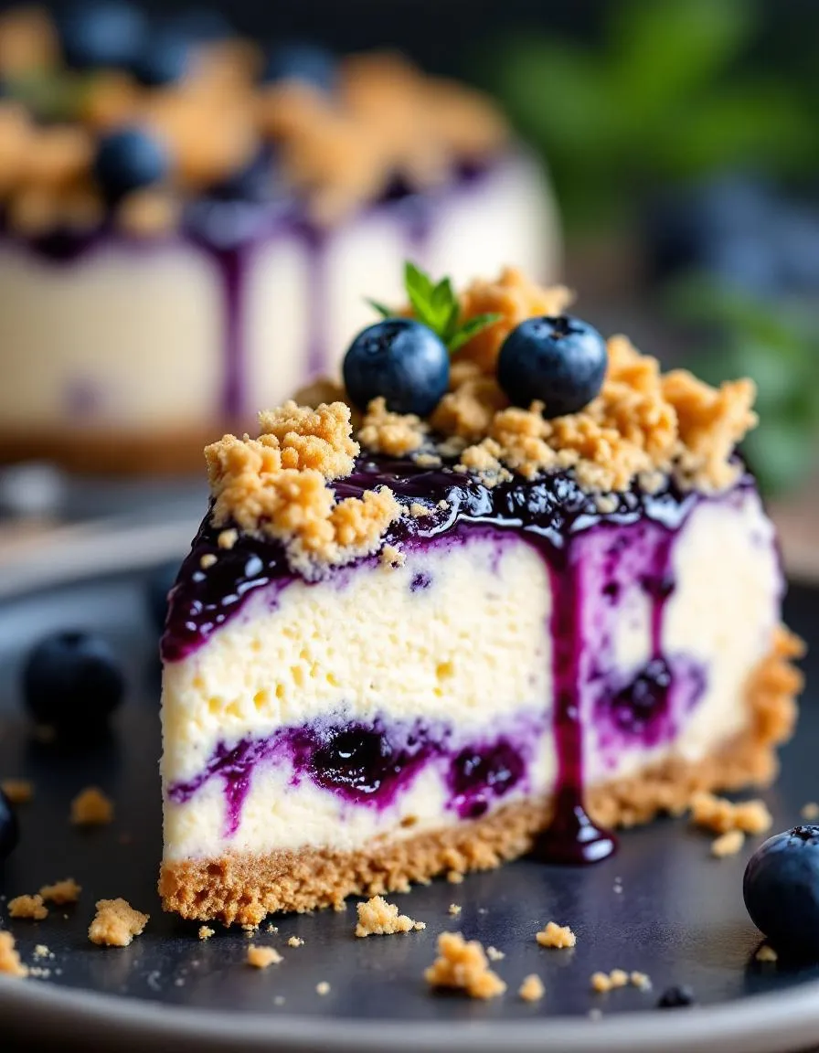 ultimate-blueberry-crumble-cheesecake